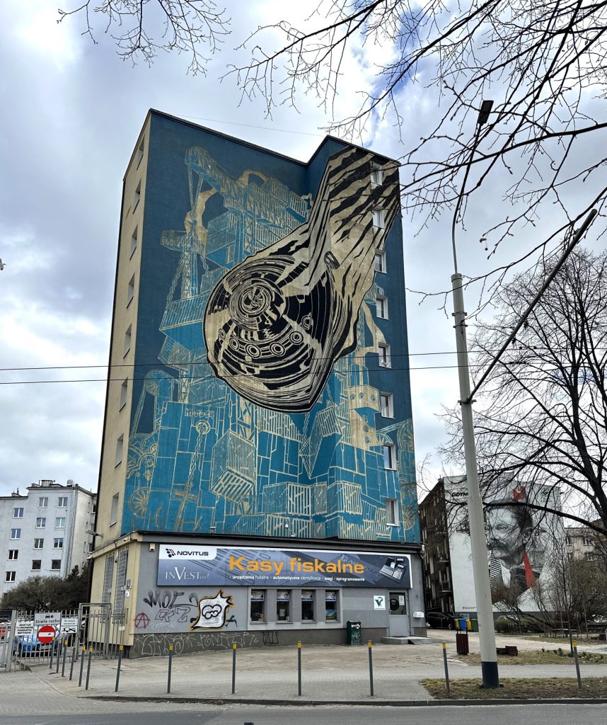 Field visit exploring murals and design interventions in Gdynia