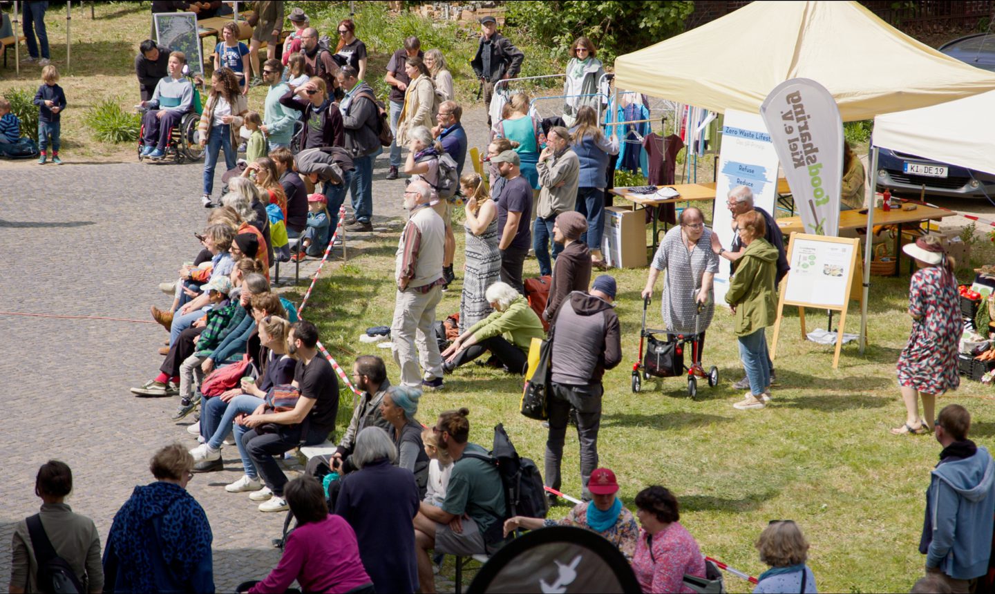 Kiel Repair and Upcycling Festival audience